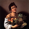 Caravaggio - Boy With A Basket Of Fruit12